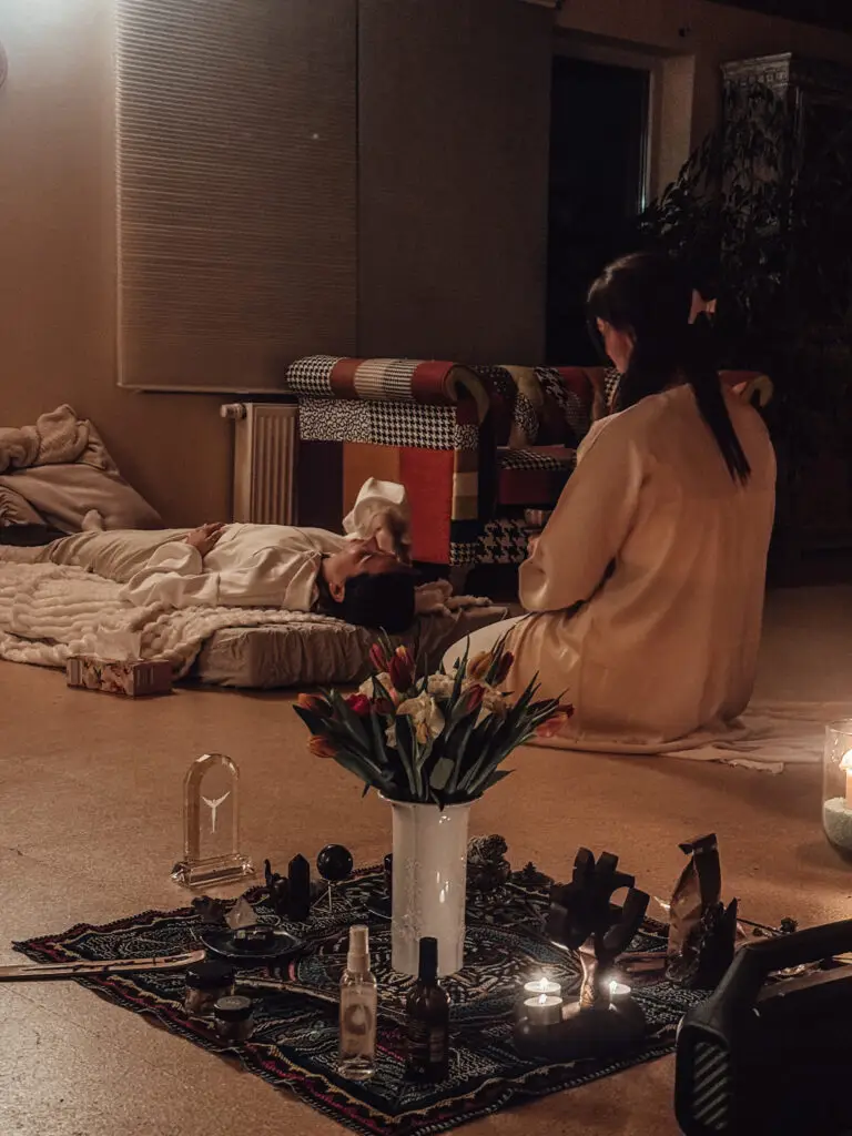 Rapé Zeremonie Holy Ceremony Retreat Andreas Wosika Sananga Mama Cacao